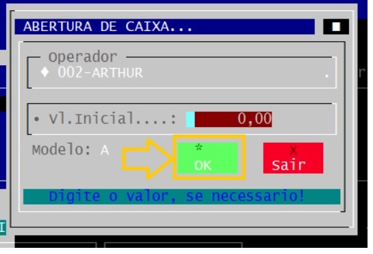 coloque as opções igual a imagem
